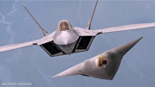 USAF  F22 Raptor Demo Team 2023  4K [upl. by Shipley]