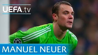 Manuel Neuer v Roma Save of the Season [upl. by Arleta797]