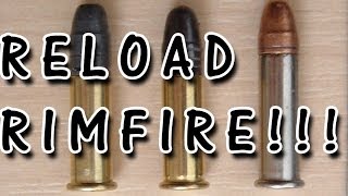 How to reload 22lr and reprime rimfire bullets step by step guide DIY [upl. by Upshaw860]