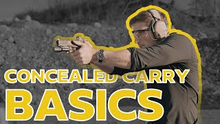 What do I conceal carry Basics of Conceal Carry [upl. by Elleivad]