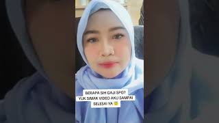 Berapa sih gaji SPGyuk simak video aku [upl. by Adohr]