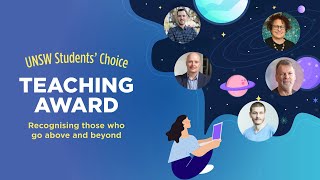 UNSW Students Choice Teaching Award 2024 Nominations Open [upl. by Dyrrej]