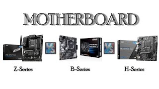 ZSeries Bseries amp HSeries Motherboards [upl. by Ilona]