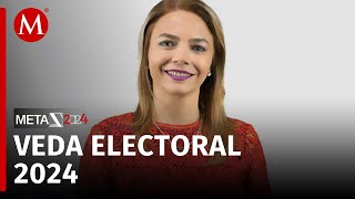 Carla Humphrey habla sobre la veda electoral y la forma correcta de votar este 2 de junio [upl. by Reinke148]