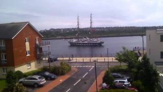 Tall Ship  barry  Dock [upl. by Holmen520]