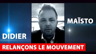 Relançons un Mouvement de type Gilet Jaune  Didier Maïsto [upl. by Islaen]