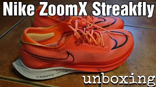 Nike ZoomX Streakfly unboxing [upl. by Trellas336]