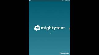 MightyText Tablet App Functionality [upl. by Sven]