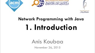 Java Workshop Series Java Network Programming  Introduction [upl. by Anauqat885]