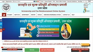 UP Scholarship 202425 Apply Fresh  UPScholarship Fresh Form Kaise Bhare 2024 UP Scholarship News [upl. by Ever]