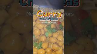 Curry Chickpeas quickmeals quickrecipe curryrecipe veganized [upl. by Rozanne74]