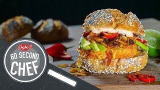 Visburger spicy amp krokant – 60 Second Chef 12 [upl. by Hillary16]