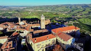 Italy • Piedmont • Barolo • 4K Scenic Relaxation Journey Through The Best Vineyards and Villages [upl. by Aydne]