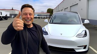 Elon Musk Reveals New Features amp Upgrades On The 2024 Tesla Model Y [upl. by Uhayile388]