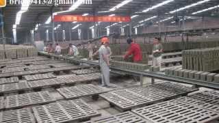 semi automatic clay brick factory with brick machinedryertunnel kilnemail to brick9413sinacom [upl. by Yntruoc]