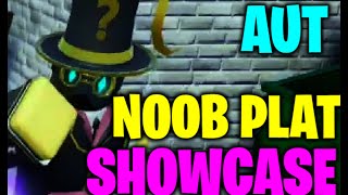 AUTUnobtainable Stand NOOB PLAT Showcase ROBLOX [upl. by Gurl]