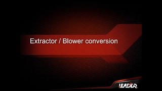 Ventilatoare PPV Leader  Conversie VBOX exhaustor [upl. by Slrahc]