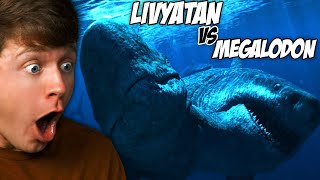 MEGALODON vs LIVYATAN in REAL LIFE Reaction [upl. by Shute814]