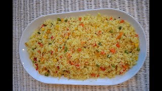 Try this way to cook rice You will not regret itJOLLOF RICERIZ FRIT NIGERIAN Cest délicieux [upl. by Asilak]