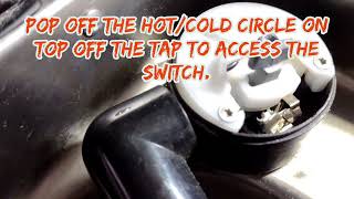 How to repair a campervan tap microswitch [upl. by Rolyt]