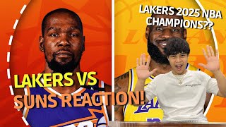 LeBron Fan Reacts to SUNS at LAKERS  FULL GAME HIGHLIGHTS  October 25 2024 [upl. by Haleak]