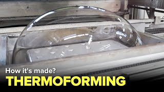 How the THERMOFORMING PROCESS works  Factories [upl. by Yelruc]