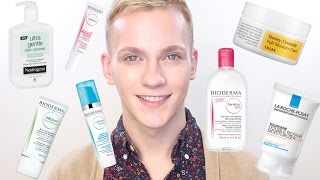 AFFORDABLE SKINCARE HAUL amp REVIEW BIODERMA COSRX NEUTROGENA LA ROCHE POSAY  JonathanCurtisOnYT [upl. by Laurie]