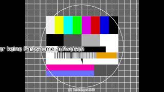 HD Testbild mit 1kHz Ton Bester Youtube Qualitäts 720 x 1280 HD Test [upl. by Atirahc]