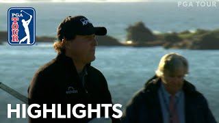 Phil Mickelson’s winning highlights from ATampT Pebble Beach 2019 [upl. by Bevan724]