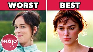 Every Jane Austen Adaptation Ranked from Worst to Best [upl. by Htebzile]