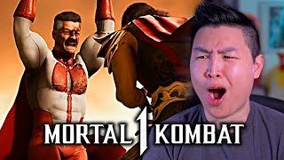 MORTAL KOMBAT 1  OMNIMANS CHARACTER ENDING IS NUTS REACTION [upl. by Janna13]