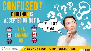 DuolingoDuolingo accepted or not in Usa Canada UkIELTSPTETOEFLUSACANADAUk [upl. by Andrea166]