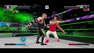 WWE Mayhem Gameplay  Versus Mode  Road Dogg vs Jimmy Uso [upl. by Anialahs]