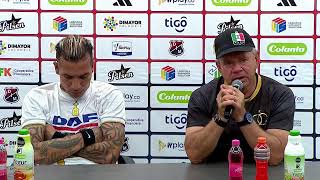 Rueda de prensa de Once Caldas tras su partido ante Medellín [upl. by Mommy]