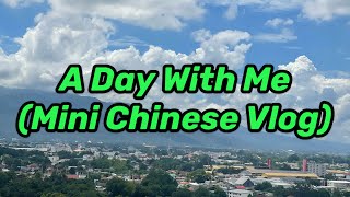 A Day With Me Mini Vlog in Chinese  Learn Daily Phrases in One Minute [upl. by Ianahs]