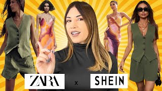 SHEIN x ZARA Roupas da ZARA na SHEIN pela METADE do PREÇO EPISÓDIO 62 [upl. by Htebizile]