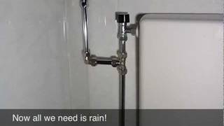 Rainwater Toilet Made Easy Eenvoudige regenwater WC [upl. by Imtiaz]