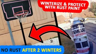 Winter Rust Protection How to Remove Rust and Apply Tremclad Rust Paint for Lasting Metal Protection [upl. by Eisyak]