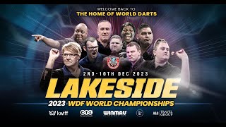 WDF World Darts Championship Live Session 6 [upl. by Ijnek518]