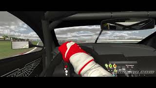 Aston Martin DBR9 GT1 Onboard  iRacing Nurburgring Combined 24H White Noise for Sleep No Ads [upl. by Leach677]