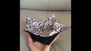 DIY Sewing Project Bowl Heat Protectors or Pot Holders [upl. by Yenittirb69]