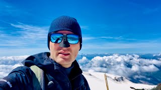 BREITHORN 4164 m  SOLO ASCENT 🚶🏻‍➡️🔝🏔️  Cycling in Zermatt 🚴 [upl. by Notneuq]