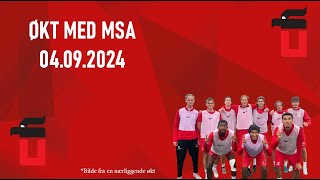 MSA Nest siste økt før Bærum hjemme🔥 [upl. by Garate429]