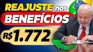 SAIU NOVO REAJUSTE de 637 nas APOSENTADORIA do INSS  VEJA a TABELA de VALORES do SALÁRIO MÍNIMO [upl. by Yablon770]