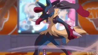 Ash Lucario Mega evolution 🥰 Pokemon Journeys Episode 86 Eng dub [upl. by Canice]