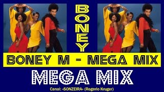 BONEY M  Mega Mix  Megamix O Som dos Anos 70 [upl. by Antony534]