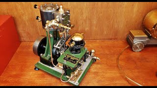 Stuart Turner Cygnet 15 HP Marine Steam Engine Update Part 4  More Adjustment and Fiddling [upl. by Ettennaej]