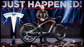 Elon Musk New 2025 Tesla EBike Will TAKEOVER the Future of Travel [upl. by Smeaj]