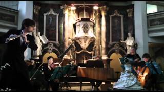 Bach Polonaise Menuet and Badinerie BWV 1067  S Zampetti fl Salzburger Solisten [upl. by Brahear]