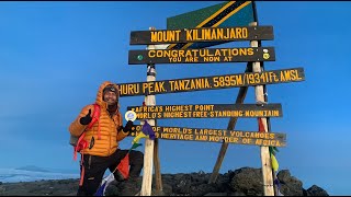 Climbing Kilimanjaro  The Tallest Mountain in Africa One of the Seven Summits [upl. by Brocky109]